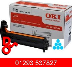 OKI Cyan Image Drum (15,000 pages) for OKI C710 Printers 43913807