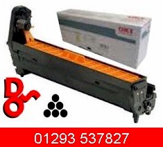 Genuine OKI ES2632a4 Toner Black 43865732